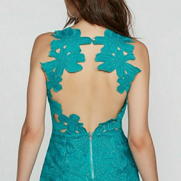 Free People Dresses & Skirts - 🍒NWOT🍒 FREE PEOPLE TEAL BODYCON DRESS